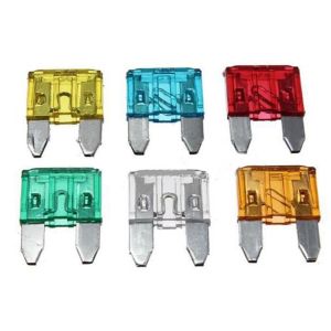 ISO8820-3 Standard BFMN-1225 Automotive Car ATM Mini Blade Fuse 25A 32V Natural