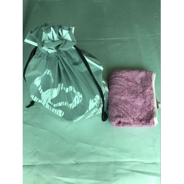 Cpe Personalized Drawstring Bags Environmental Protection Customized Color