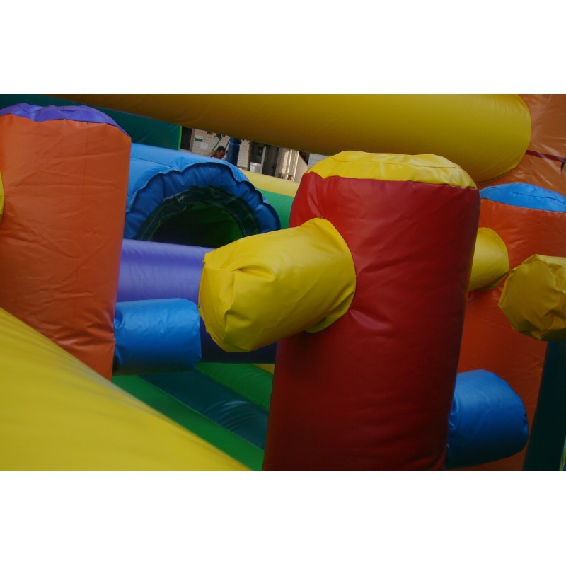 Customize Inflatable Bouncy House Kids Obstacle Course/ Inflatable Trampoline for Kids Jumping Castle Fun Activity for Sale