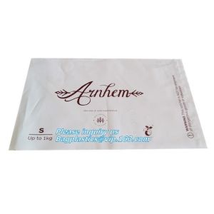 Customized Plastarch Mailers Shipping Envelopes Bags, Biodegradable Poly Mailers