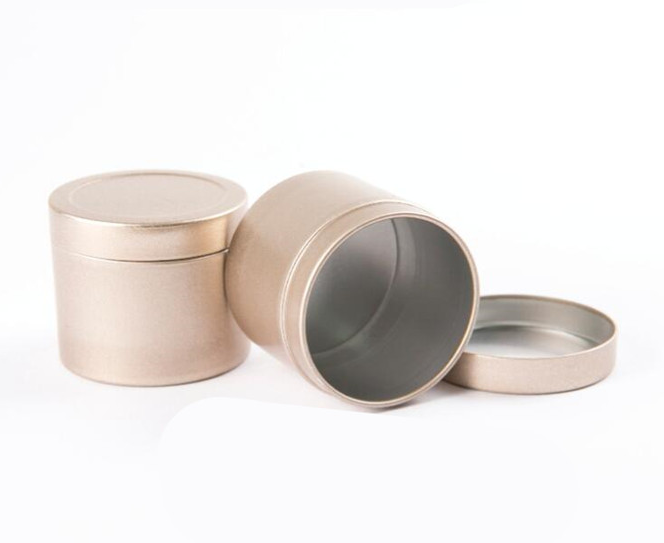 1oz Matte Gold 30ML Aluminium Cosmetic Jar For Jewelry