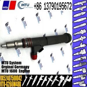 23526589 Common Rail Fuel Injector VTO-G363BD RX52407500042 For DDC MTU 4000