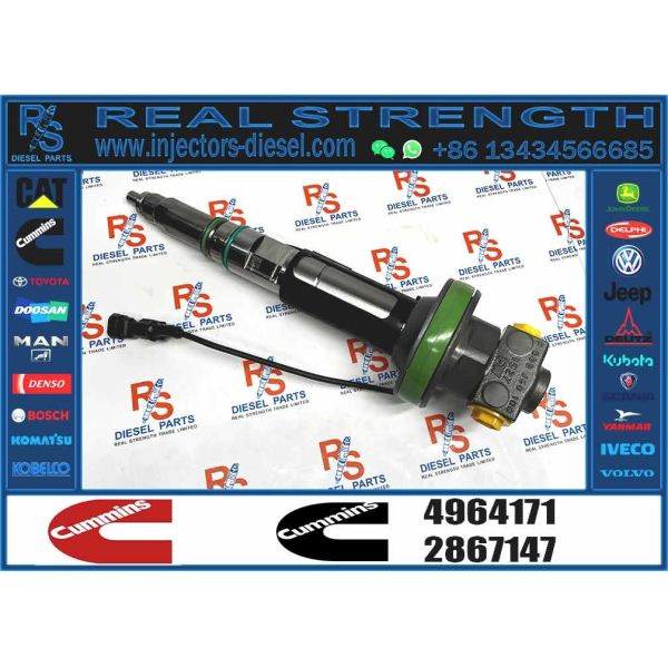 Y431K05417 QSK19 Diesel Engine Common Rail Fuel Injector Y431K05558 4964171