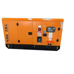 4 Cylinders 50kVA diesel engine genset isuzu diesel generator for factory back