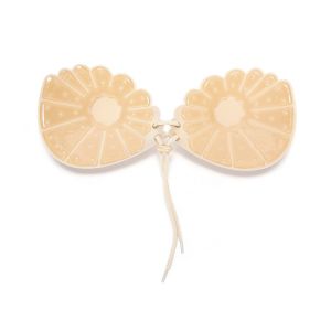 Niris Lingerie Polyamide invisible silicone adhesive backless bra strapless push