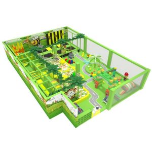 Free Jumping Zone Trampoline Park Indoor Playground Bubble Balls
