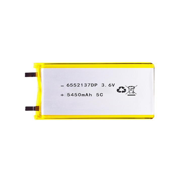 High-density 3.6V 5450mAh 5C Semi-solid Lithium-ion Battery Pack for Drones Customizable to Other Capacities