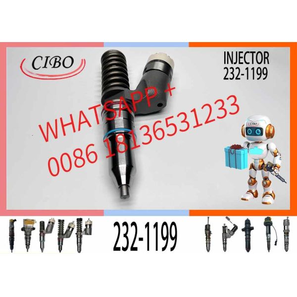 C32 Engine Diesel Fuel Common Rail Injector 232-1199 10R-1273 For Excavator 385B