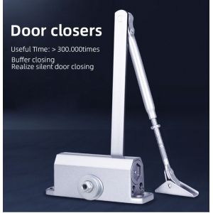 Safe and Durable Modern Aluminum Alloy Auto Sliding Door Closer for Standard