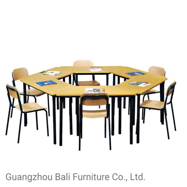 Quality Customized Study Tables And Chairs Unfolded 2200L*600W*700Hmm for sale