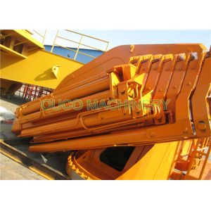 Stepless Speed Control Folding Telescopic Boom Offshore Marine Cranes