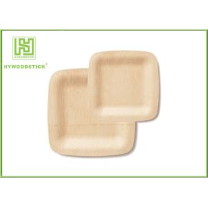 High End Rectangle Disposable Plates Camping Dinnerware Sets Smooth Surface