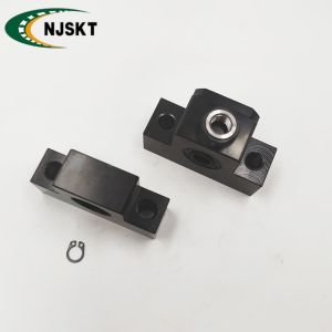 Carbon Steel Ball Screw Support RoHS EK05 JIS B 1191 Square Supported Side