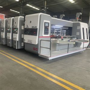 Flexo Folder Gluer With Anvil Computerised Slotter For Carton Making Training