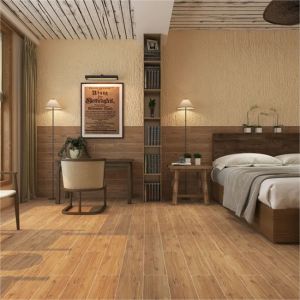 Wholesale Imitation Solid Wood Texture Full Body Modern Wooden Grain Floor Tiles Non Slip from china suppliers