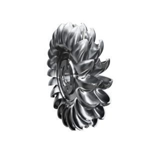 Vertical Installation Method Hydro Turbine Runner with Inlet Pressure of 10 MPa Hardened Metals Material Capabilities