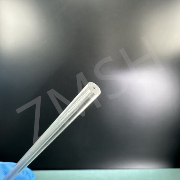 Sapphire Tubes Al2O3 Tubes Pure Transparent High Hardness Customized Tubes