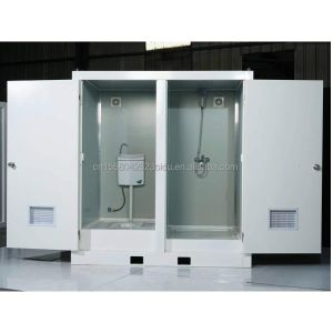 Flat Pack Container for Portable Outdoor Toilet Modified Shipping Container