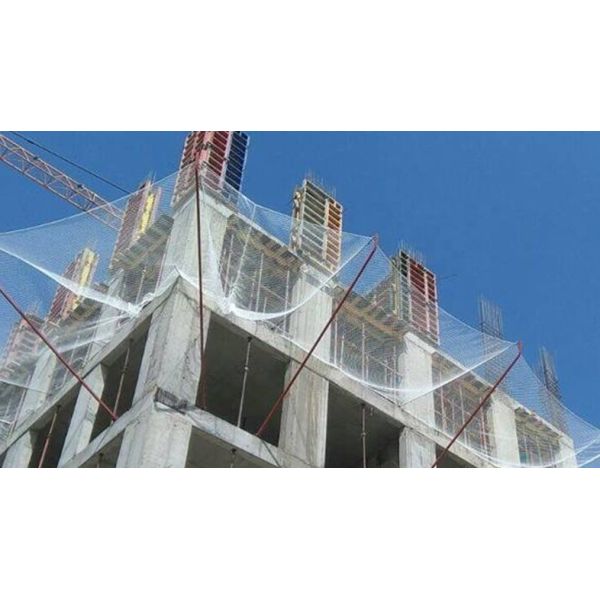 Light duty horizontal safety net red debris netting wholesale price Chinese