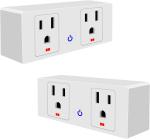 For Tuya Smart Output Plug Wifi Smart Plug Support Wifi US Standard Remote