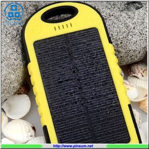 Solar power bank 5000mAh for mobile phone