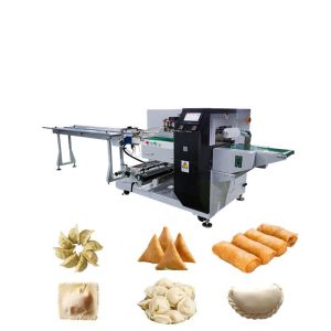 WZ220 Food Flow Wrapping Machine with Customizable Sizes
