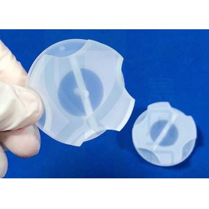 Wholesale Cnc Custom Made Sio2 Quartz Glass Plate , Precision Glass Machining from china suppliers