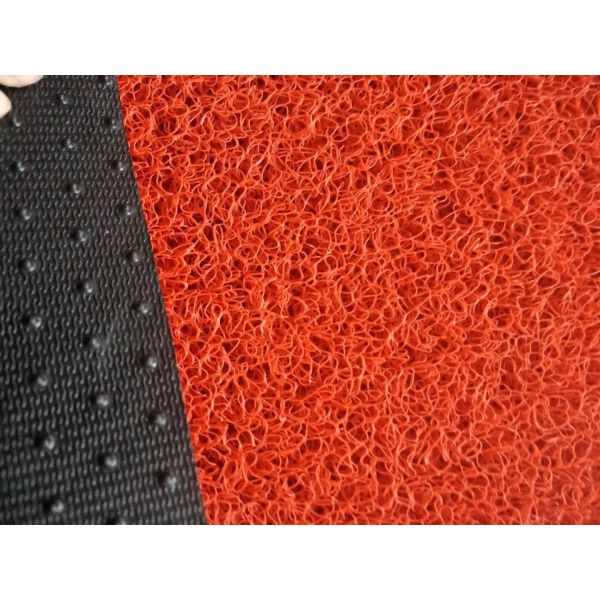 Waterproof PVC Coil Mat , Anti - Slip Pvc Coil Car Mat With PVC Firm Backing