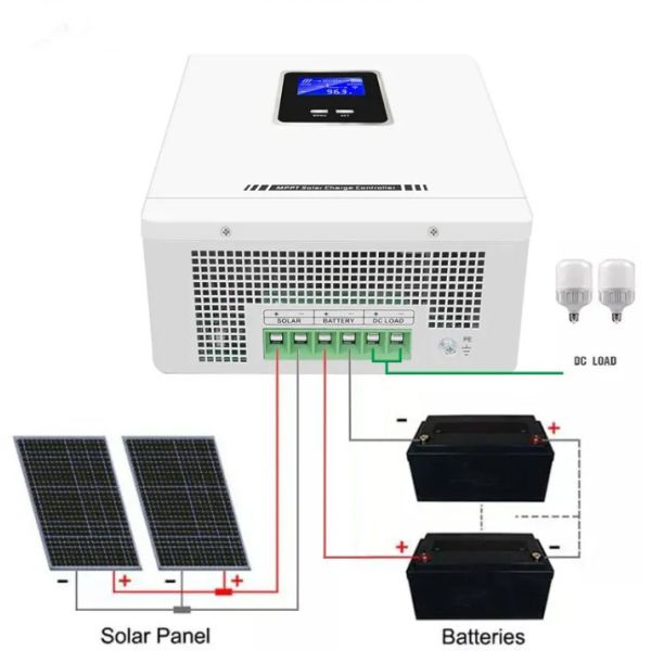 Quality 10A 48V MPPT Charge Controller Solar Panel Battery Regulator With LCD Display for sale