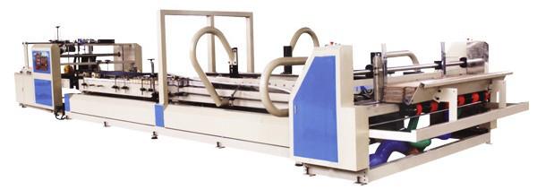 Quality Automatic Folder Gluer Machine Touch Screen Control Adjustable Speed For Carton Box for sale