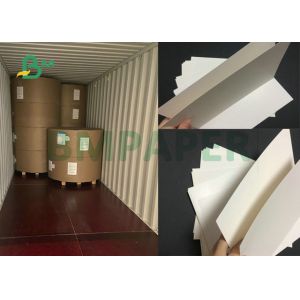 0.41mm 0.56mm Thick Coating One Side Solid Bleached Sulfate Board For Package Box