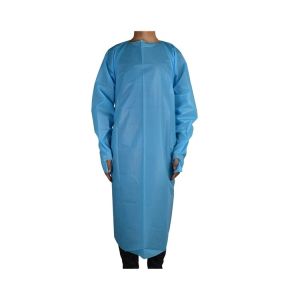 Best Seller Waterproof Disposable Gowns Plastic CPE Gowns with Ties