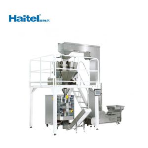 Puffed Food Potato Chips Weighing Packaging Machine 60bags/Min