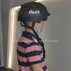 Binocular AI Thermal Camera Detect Temperature Smart Helmet