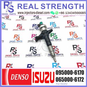 high-quality Common Rail Fuel Injector 095000-6170 For Engine ISUZU D-MAX 4JJ1 8
