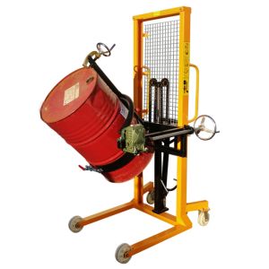 1400mm Steel 55 Gallon Drum Lifter Rotator Loading Equipment