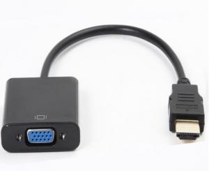 Wholesale 1080P HDMI Male to VGA Female Video Converter Adapter Cable for PC DVD HDTV TV from china suppliers