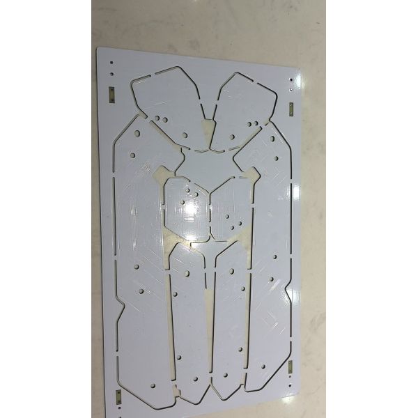 0.2mm Thickness Aluminum Base PCB Metal Backed Printed Circuit Board for LED