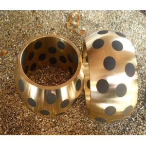 Buy cheap Oilless Graphite Plugged Bronze Bushings CNC Machine Milling Turning from wholesalers