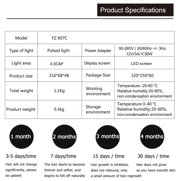 Epilator Permanent Ipl Laser Hair Removal Machine For Boay Bikini Face Underarm