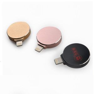 IOS USB Flash Drive For Iphone And Ipad , Lightning Memory Stick Round Shaped