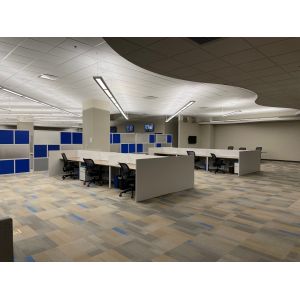 Ceiling Tile RAL9016 White PVDF Microperforated Aluminium Composite Soundproofin