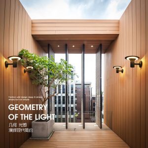 2- Waterproof Solar Led Wall Light for Outdoor Landscape -20 60C Working