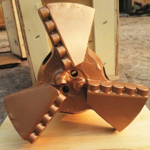 Public Buckle PDC Drill Bit 171MM 3 Blade For Medium Hard Formation