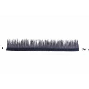 3D Classic Semi Permanent Lashes , 11mm Individual False Eyelash Extensions