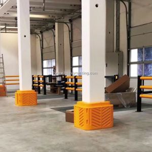 Building column Guard Anti-Collision Guardrails Warehouse Safety Barrier