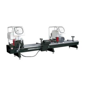 Double Mitre Cut Aluminium Profile Sawing Machine , Aluminium Saws Machinery 3