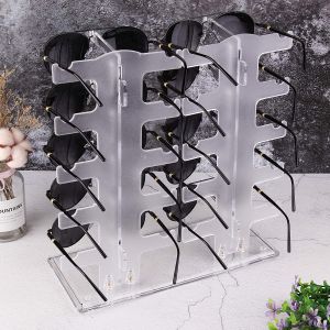 ODM Transparent Sunglasses Display Stand Glasses Rack Holder