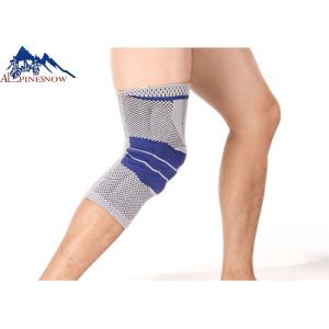 3D Circular Knit Fabric Patella Sleeve Silicone Sport Elastic Knitted Knee