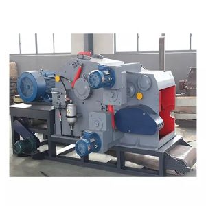 15t/H 110kw Drum Wood Log Chipper Machine 650r/Min For Paper Mills